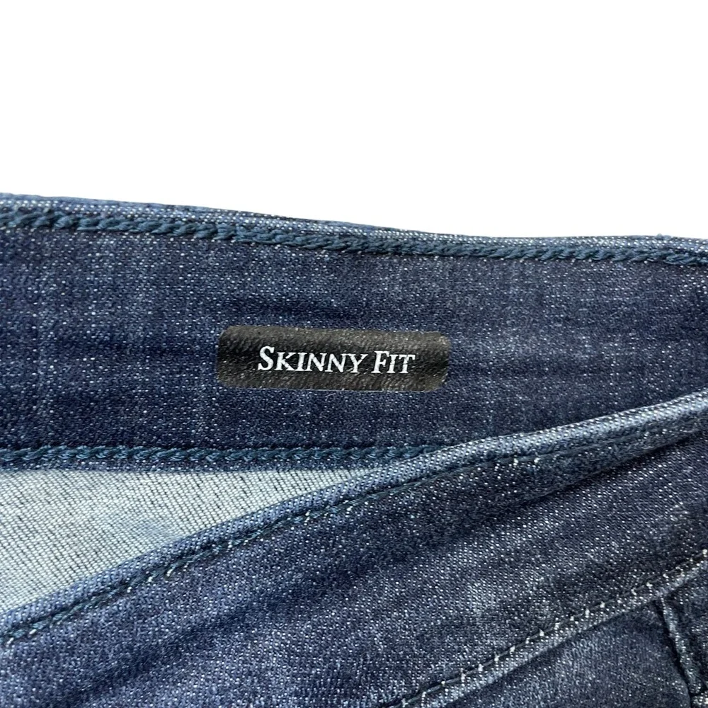 Judy‎ Blue 9/29 Skinny Fit Jeans Raw Hem Cotton Blend